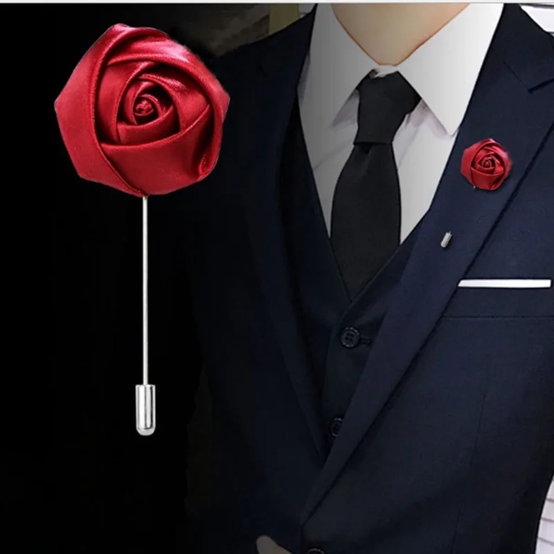 Men'S Grooming For Marriage - 남성 Boutonnieres 결혼식 신랑 코사지 옷깃