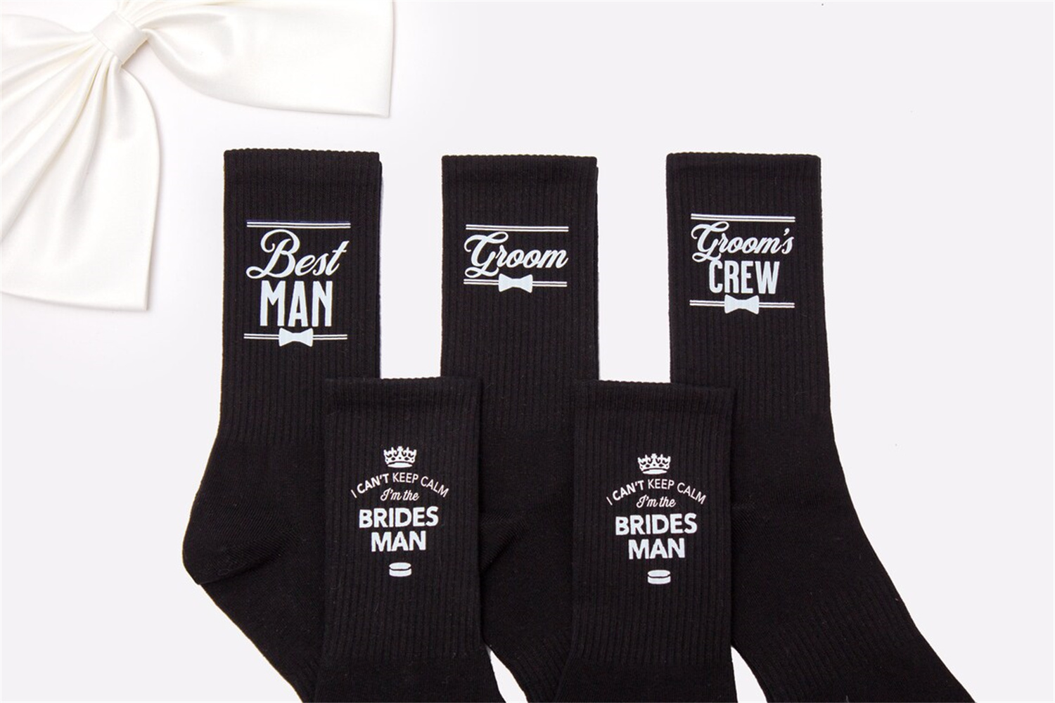 Men'S Grooming Day - 신랑 양말, 베스트맨 선물, 신랑 들러리