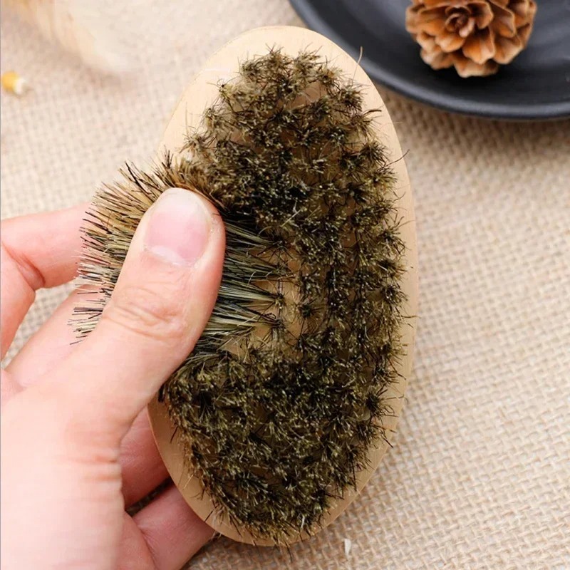 전문 부드러운 멧돼지 강모 나무 수염 면도 브러쉬 남자 - Men'S Grooming Bag 리뷰 및 가격
