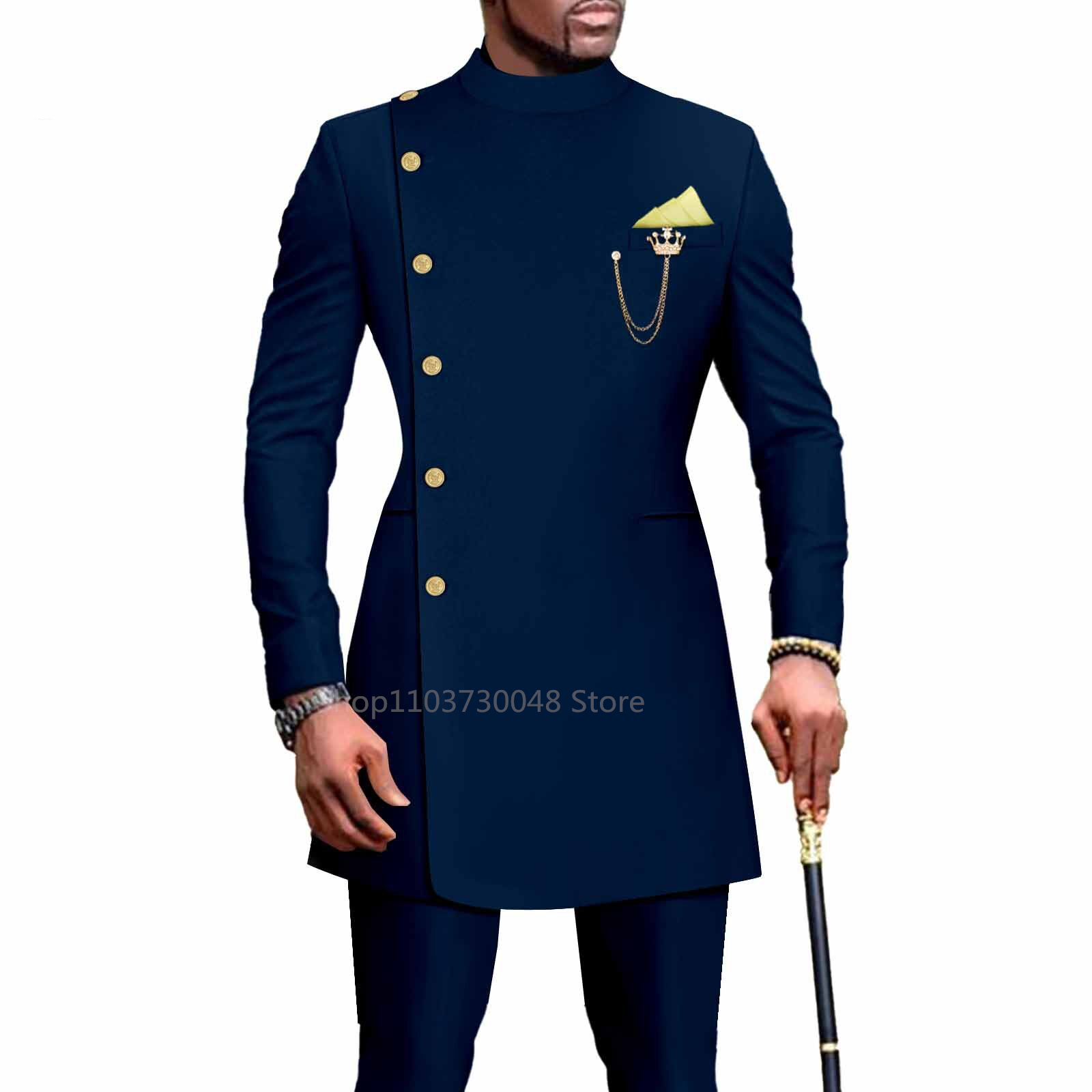 아프리카 디자인 슬림 핏 솔리드 남성 정장, 웨딩 신랑 - Men'S Grooming Jacket 리뷰 및 가격