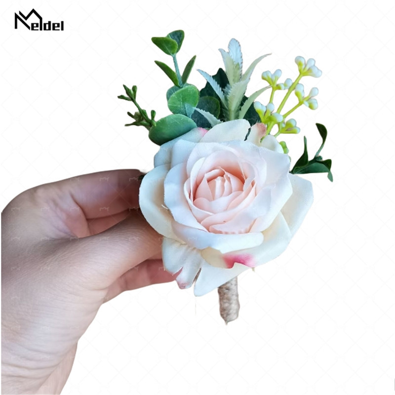 웨딩 코사지 Boutonnieres 남성용 꽃 손님 결 - Men'S Grooming For Marriage 리뷰 및 가격