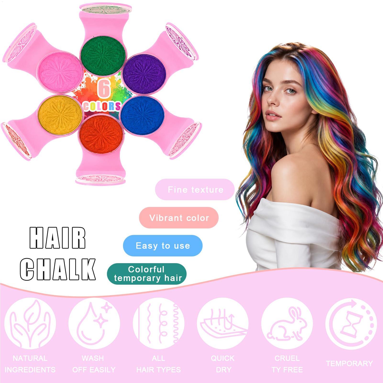 헤어 컬러 왁스 스틱, 다채로운 일회용 헤어 컬러 스틱 - Hair Wax Stick 리뷰 및 가격